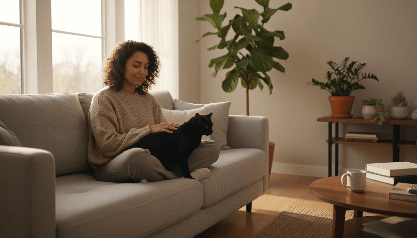 Pet-safe Smart Mat in family home environment