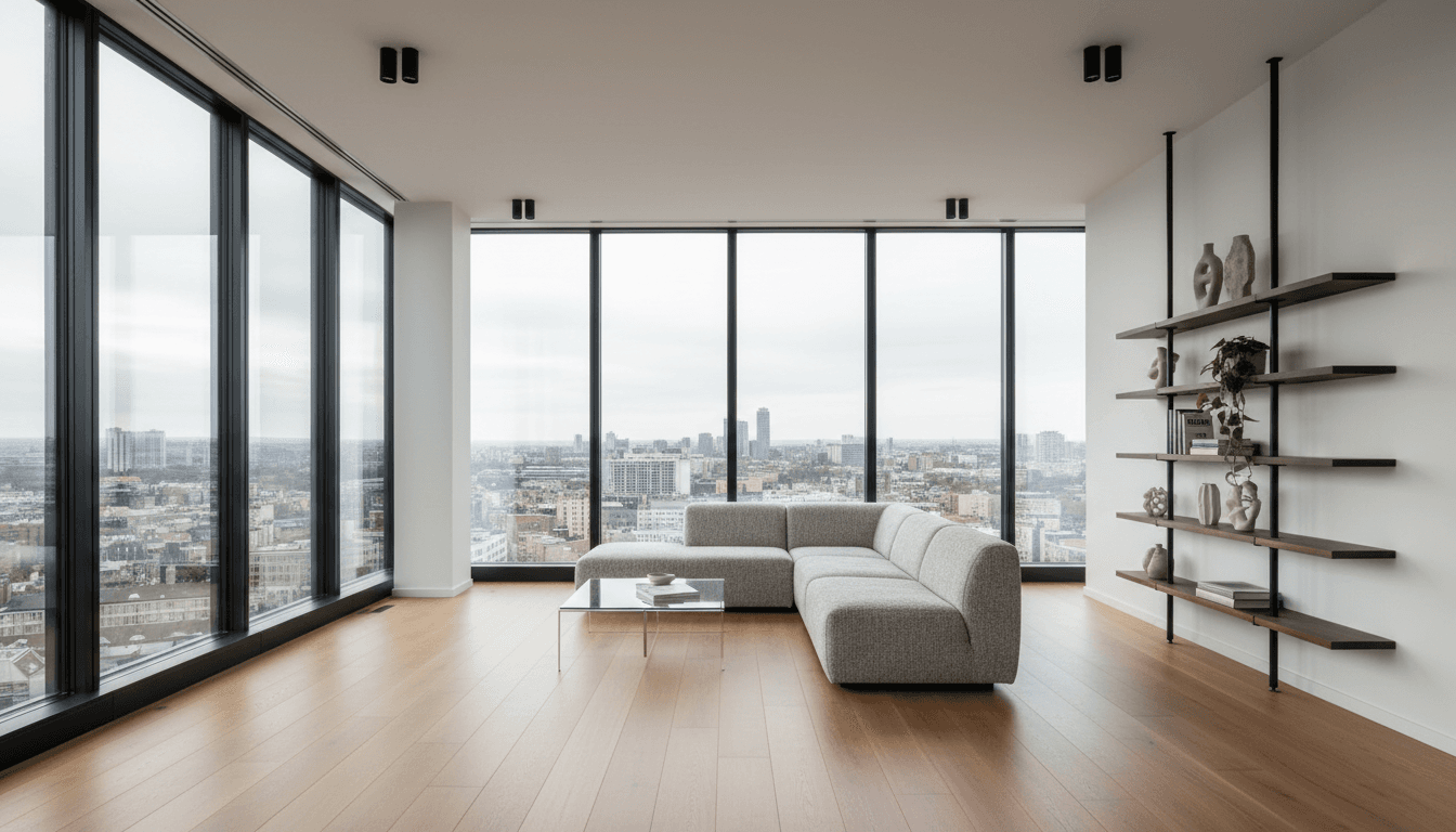 Smart MAT in a modern New York City apartment entryway